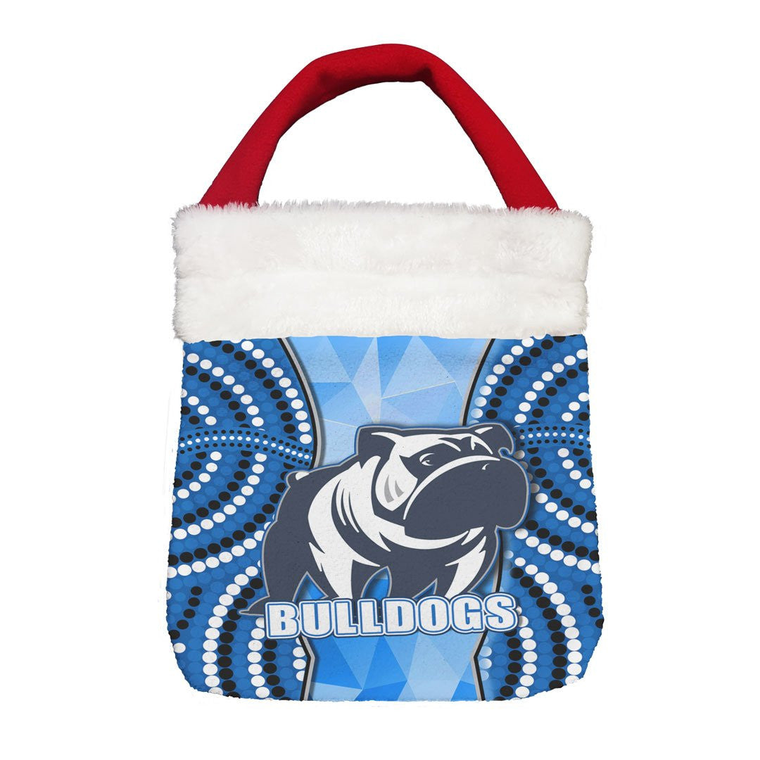 Vibe Hoodie Bag - Canterbury-Bankstown Bulldogs Polygon - Rugby Team Christmas Gift Bag
