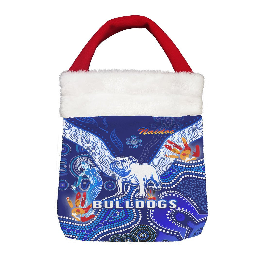 Vibe Hoodie Bag - Canterbury-Bankstown Bulldogs Indigenous - Rugby Team Christmas Gift Bag