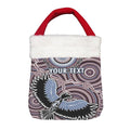 Vibe Hoodie Bag - (Custom) Manly-Warringah Sea Eagles Indigenous Aboriginal - Rugby Team Christmas Gift Bag
