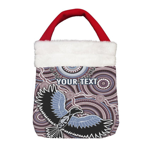 Vibe Hoodie Bag - (Custom) Manly-Warringah Sea Eagles Indigenous Aboriginal - Rugby Team Christmas Gift Bag