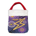 Vibe Hoodie Bag - (Custom) Melbourne Storm Indigenous Victorian Vibes - Rugby Team Christmas Gift Bag