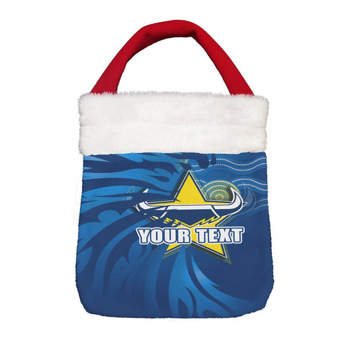 Vibe Hoodie Bag - (Custom) North Queensland Cowboys - Rugby Team Christmas Gift Bag