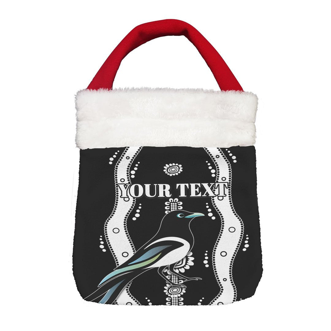 Vibe Hoodie Bag - (Custom) Collingwood Magpies Indigenous Victory - Football Team Christmas Gift Bag
