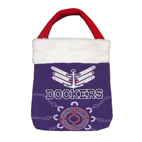 Vibe Hoodie Bag - Fremantle Dockers Limited Edition - Football Team Christmas Gift Bag