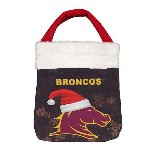 Vibe Hoodie Bag - Brisbane Broncos Christmas - Rugby Team Christmas Gift Bag