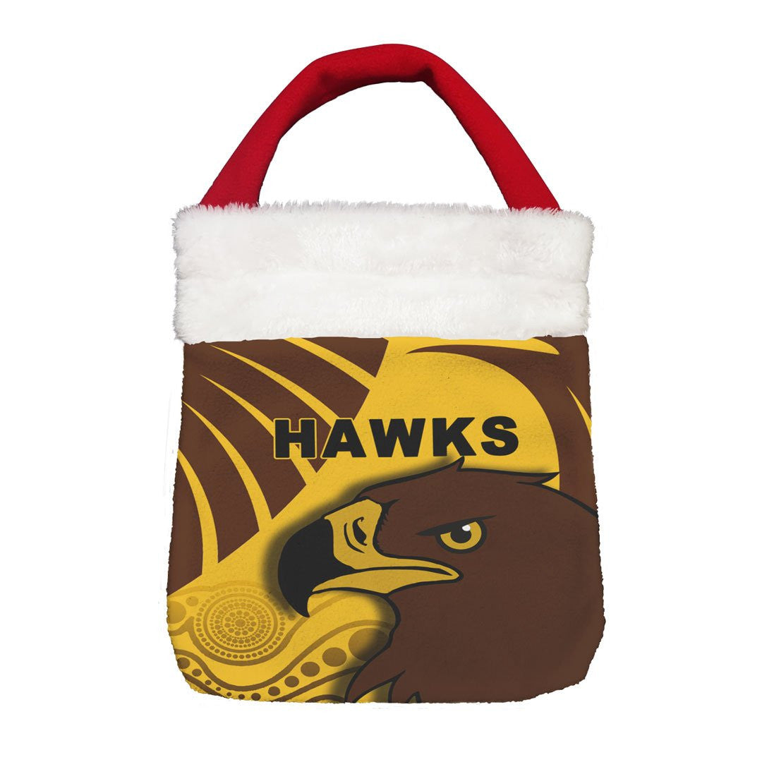 Vibe Hoodie Bag - Hawthorn Hawks - Football Team Christmas Gift Bag