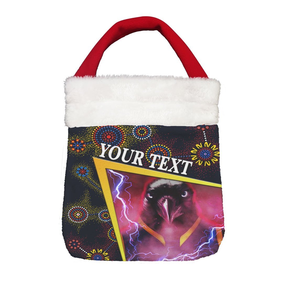 Vibe Hoodie Bag - (Custom) Adelaide Crows Special - Football Team Christmas Gift Bag