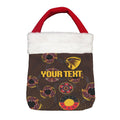 Vibe Hoodie Bag - (Custom) Hawthorn Hawks Special Indigenous - Football Team Christmas Gift Bag