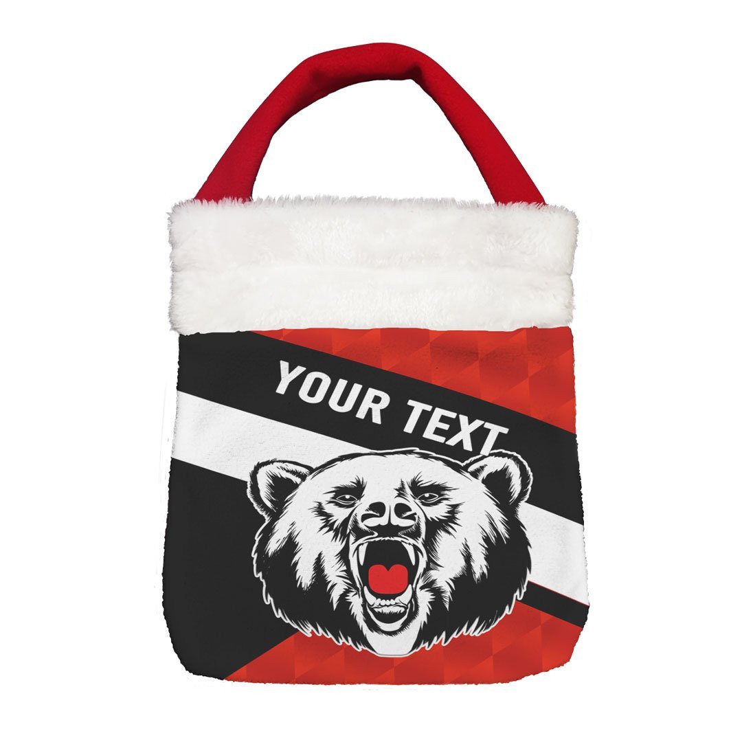 Vibe Hoodie Bag - (Custom) North Sydney Bears Special - Rugby Team Christmas Gift Bag