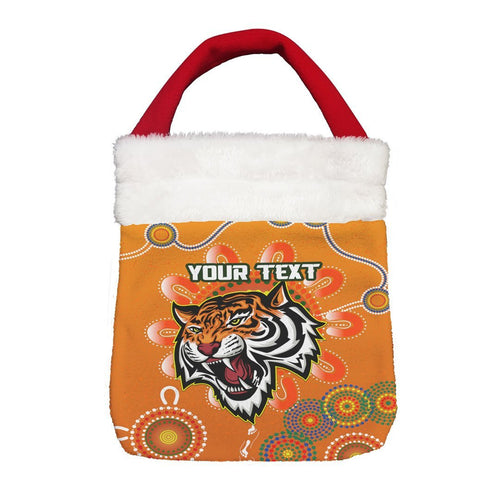 Vibe Hoodie Bag - (Custom) Wests Tigers Unique Indigenous - Rugby Team Christmas Gift Bag