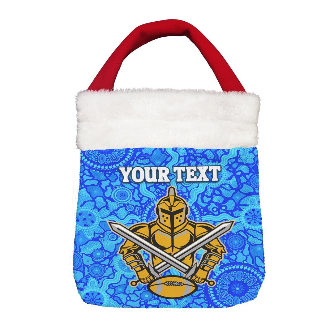 Vibe Hoodie Bag - (Custom) Gold Coast Titans Indigenous - Rugby Team Christmas Gift Bag