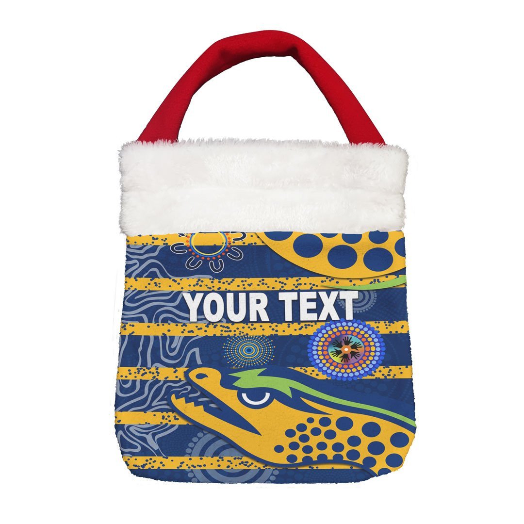 Vibe Hoodie Bag - (Custom) Parramatta Eels Indigenous Unique - Rugby Team Christmas Gift Bag