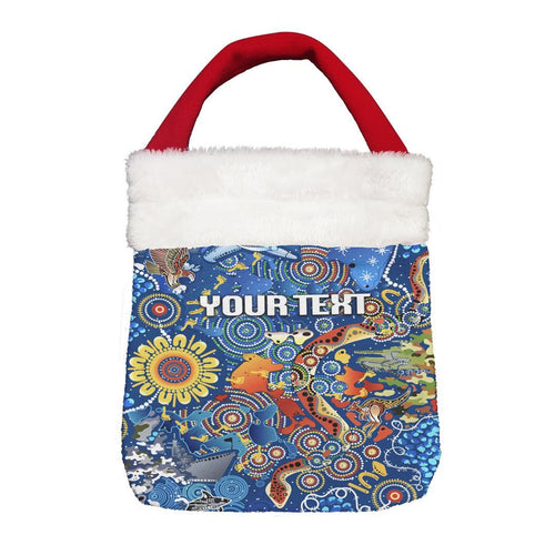 Vibe Hoodie Bag - (Custom) Parramatta Eels Indigenous Naidoc New - Rugby Team Christmas Gift Bag