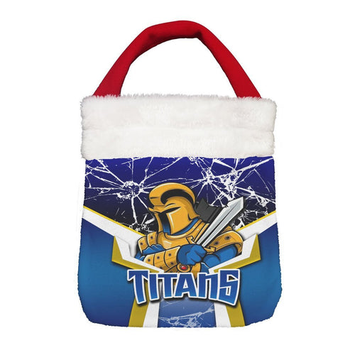 Vibe Hoodie Bag - Gold Coast Titans - Rugby Team Christmas Gift Bag