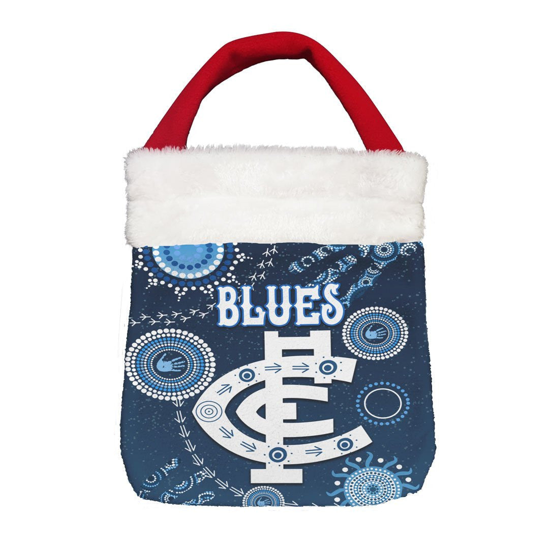 Vibe Hoodie Bag - Carlton Blues - Football Team Christmas Gift Bag
