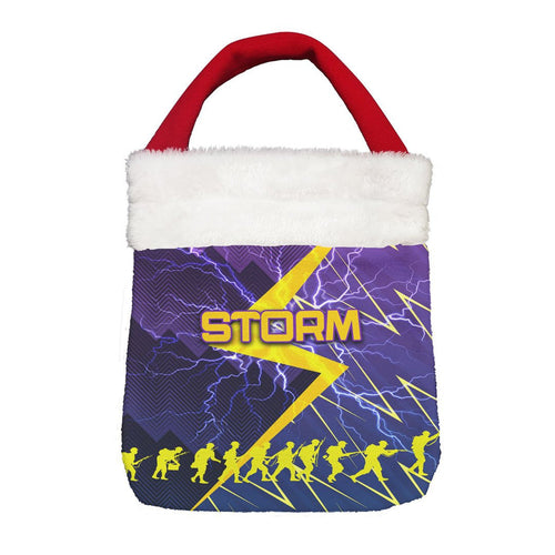 Vibe Hoodie Bag - Melbourne Storm Anzac Soldiers - Rugby Team Christmas Gift Bag