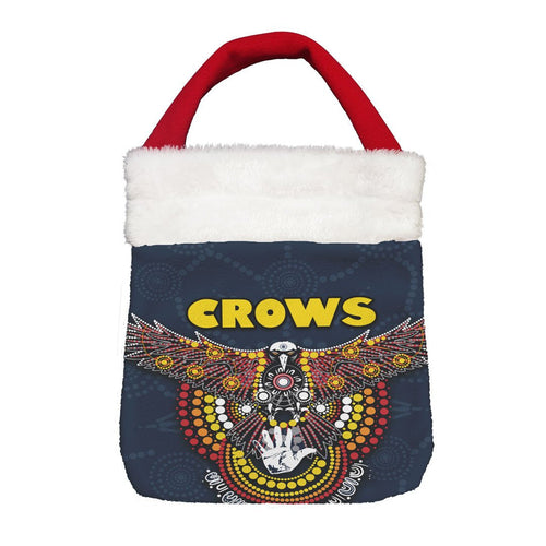 Vibe Hoodie Bag - Adelaide Crows - Indigenous - Football Team Christmas Gift Bag