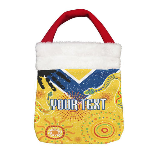 Vibe Hoodie Bag - (Custom) Parramatta Eels Special Indigenous - Rugby Team Christmas Gift Bag
