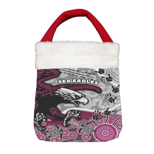 Vibe Hoodie Bag - Manly-Warringah Sea Eagles Indigenous New - Rugby Team Christmas Gift Bag