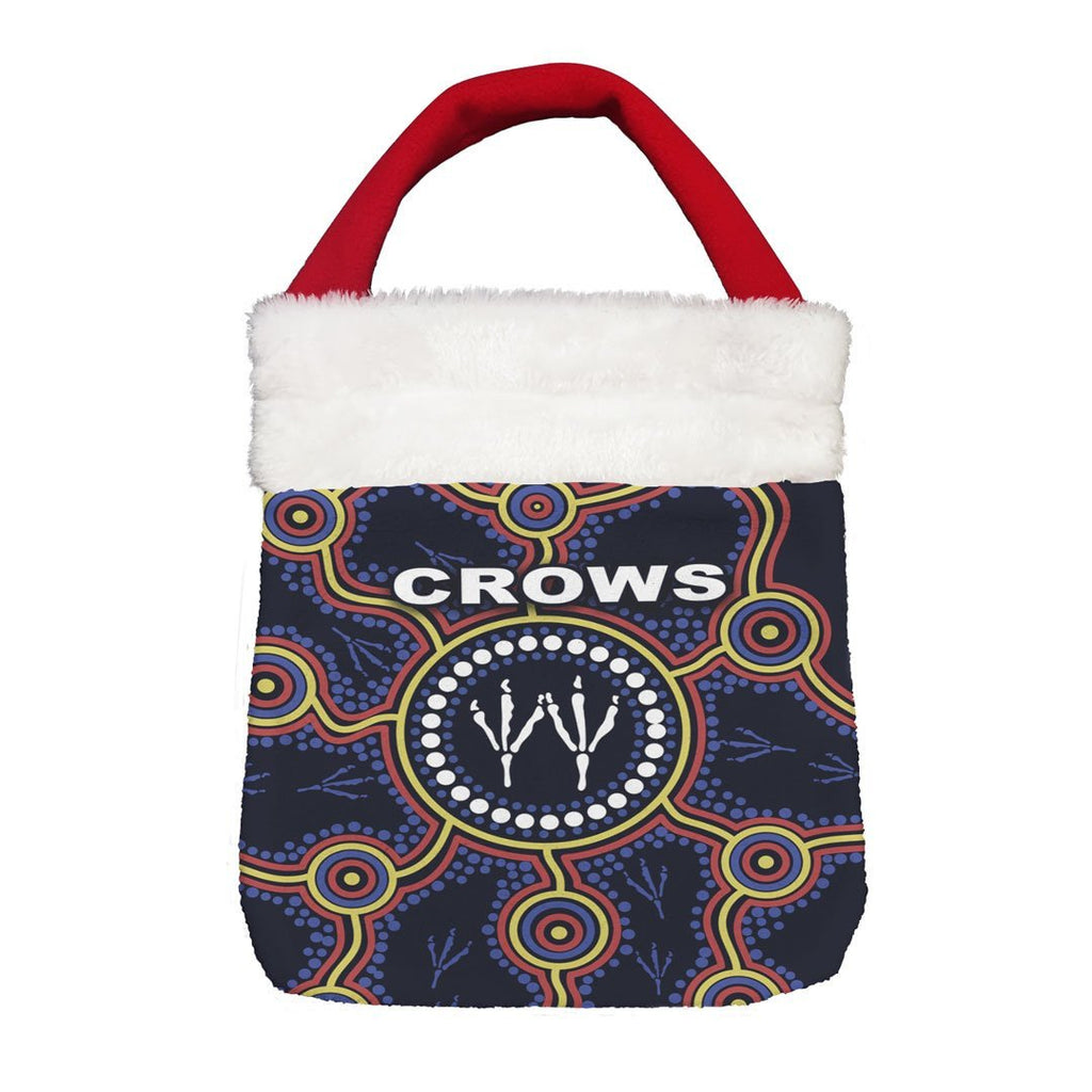 Vibe Hoodie Bag - Adelaide Crows - Indigenous - Football Team Christmas Gift Bag