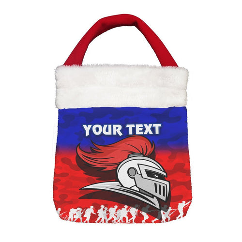 Vibe Hoodie Bag - (Custom) Newcastle Knights Anzac Camouflag - Rugby Team Christmas Gift Bag