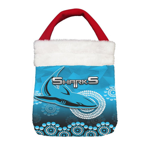 Vibe Hoodie Bag - Cronulla-Sutherland Sharks Anzac Day - Rugby Team Christmas Gift Bag