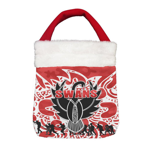 Vibe Hoodie Bag - Sydney Swans Camo Style - Football Team Christmas Gift Bag