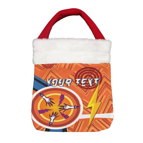 Vibe Hoodie Bag - (Custom) Melbourne Storm New - Rugby Team Christmas Gift Bag