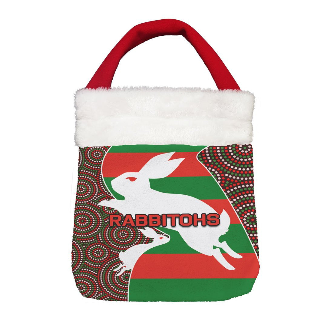 Vibe Hoodie Bag - South Sydney Rabbitohs Indigenous New Release - Rugby Team Christmas Gift Bag