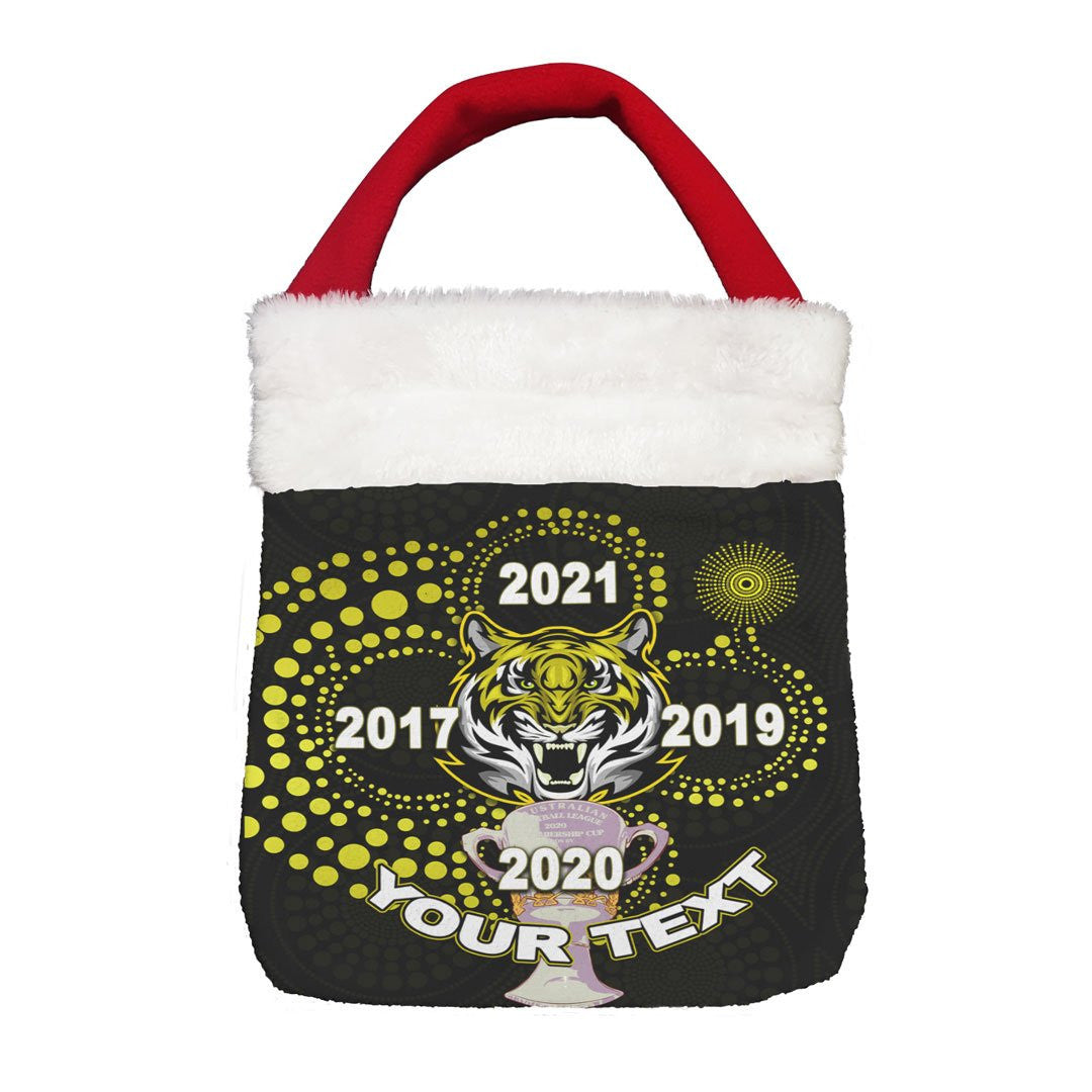 Vibe Hoodie Bag - (Custom) Richmond Tigers Champion Style - Lest We Forget - Football Team Christmas Gift Bag