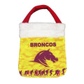 Vibe Hoodie Bag - Brisbane Broncos Anzac Day Gold Style - Rugby Team Christmas Gift Bag