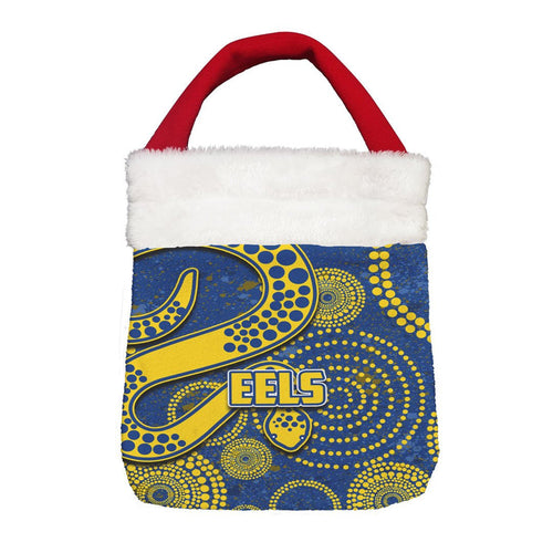 Vibe Hoodie Bag - Parramatta Eels Indigenous New Style - Rugby Team Christmas Gift Bag