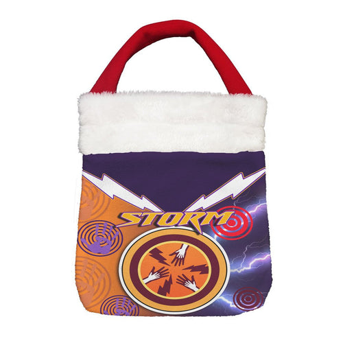 Vibe Hoodie Bag - Melbourne Storm Special - Rugby Team Christmas Gift Bag