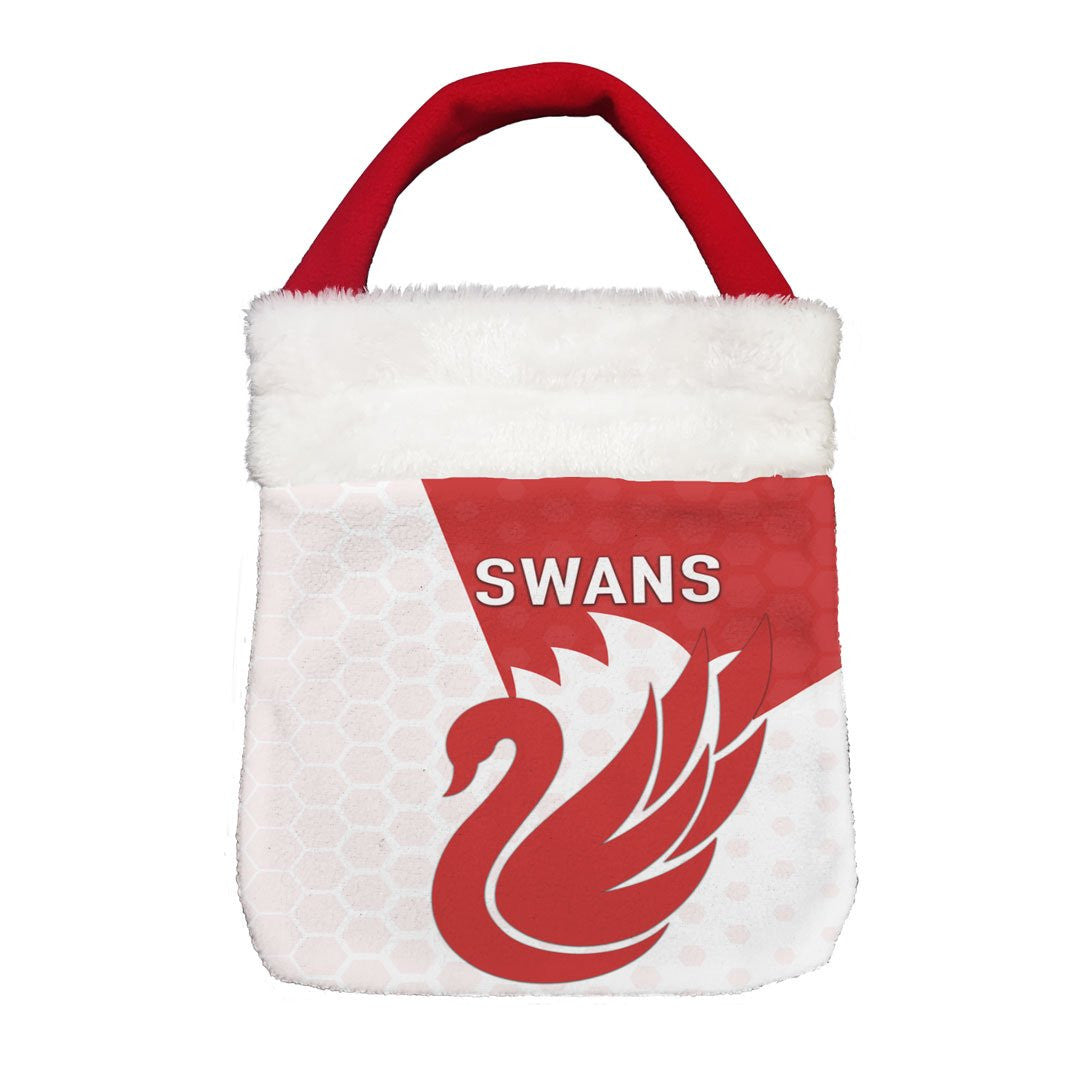 Vibe Hoodie Bag - Sydney Swans Simple Style - Football Team Christmas Gift Bag