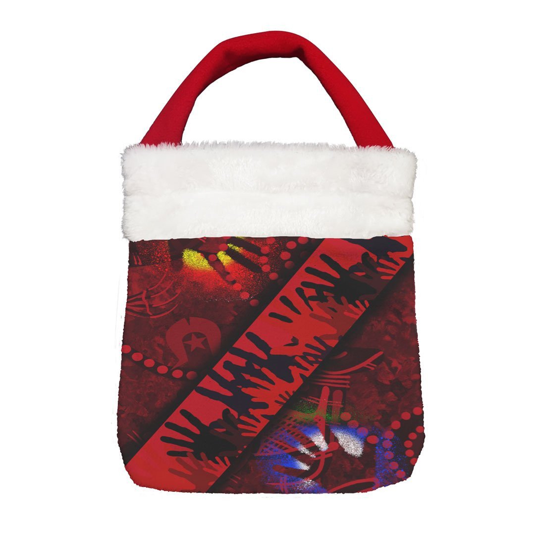 Vibe Hoodie Bag - Essendon Bombers Indigenous New - Football Team Christmas Gift Bag