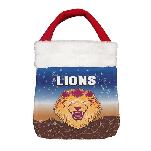Vibe Hoodie Bag - Brisbane Lions Special - Football Team Christmas Gift Bag