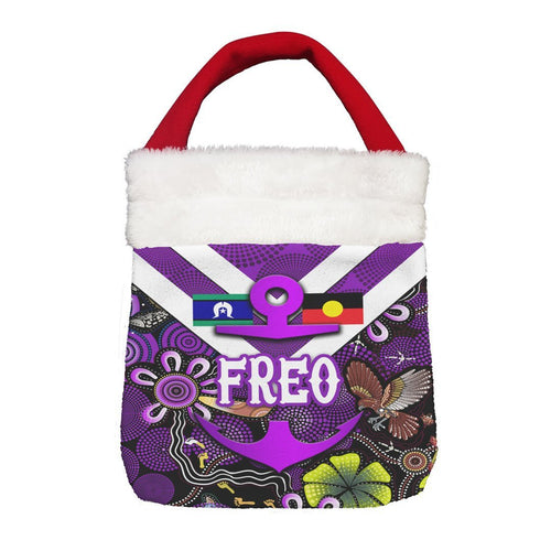 Vibe Hoodie Bag - Fremantle Dockers Indigenous Naidoc - Football Team Christmas Gift Bag