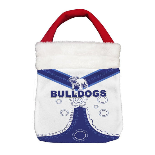 Vibe Hoodie Bag - Canterbury-Bankstown Bulldogs Anzac Day Indigenous - Rugby Team Christmas Gift Bag