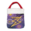 Vibe Hoodie Bag - Melbourne Storm Indigenous Victorian Vibes - Rugby Team Christmas Gift Bag