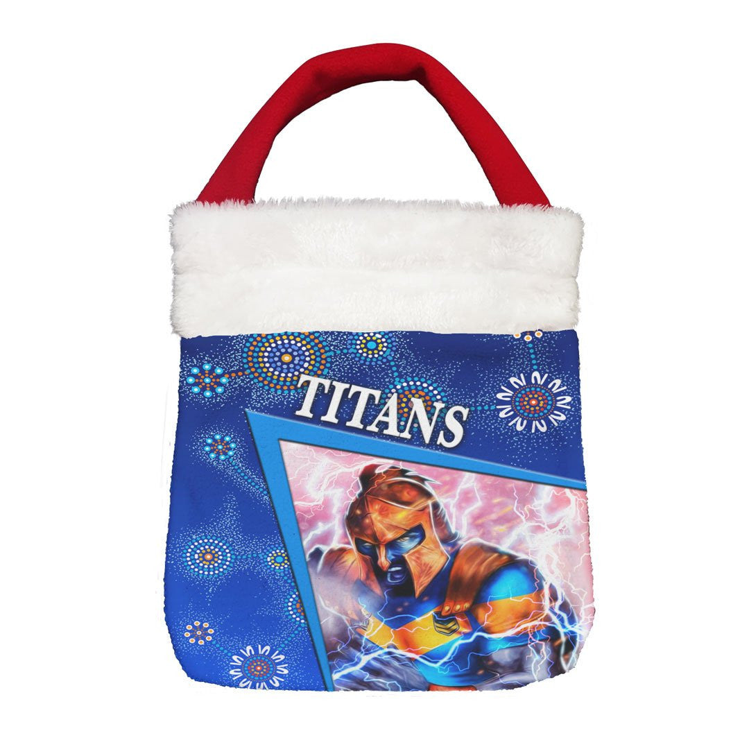 Vibe Hoodie Bag - Gold Coast Titans Special - Rugby Team Christmas Gift Bag