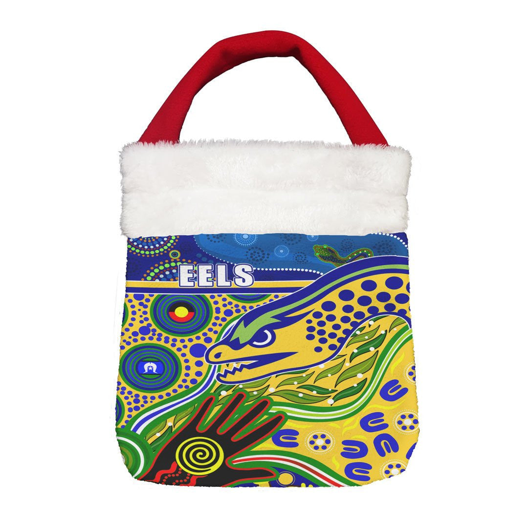 Vibe Hoodie Bag - Parramatta Eels Indigenous Version 2.0 - Rugby Team Christmas Gift Bag