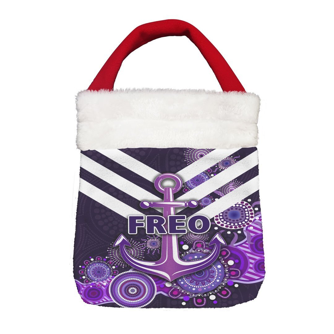 Vibe Hoodie Bag - Fremantle Dockers Indigenous - Football Team Christmas Gift Bag