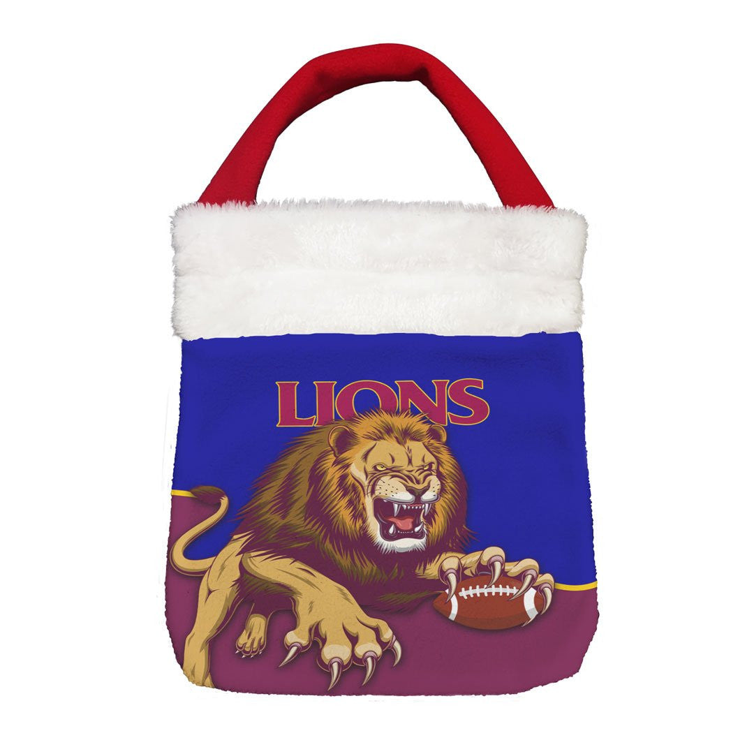 Vibe Hoodie Bag - Brisbane Lions - Football Team Christmas Gift Bag