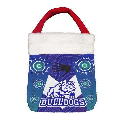 Vibe Hoodie Bag - Canterbury-Bankstown Bulldogs Indigenous New - Rugby Team Christmas Gift Bag