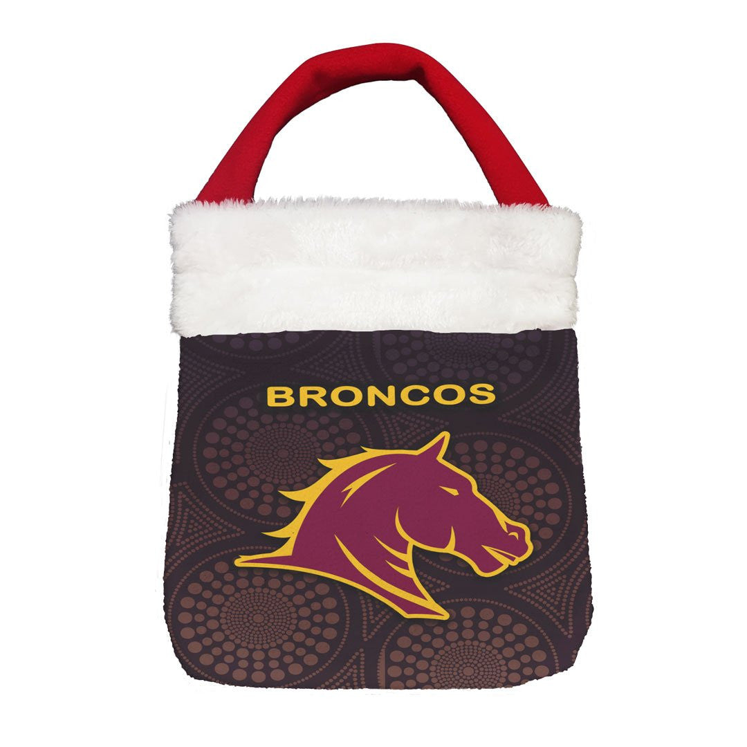 Vibe Hoodie Bag - Brisbane Lions Indigenous Unique - Football Team Christmas Gift Bag