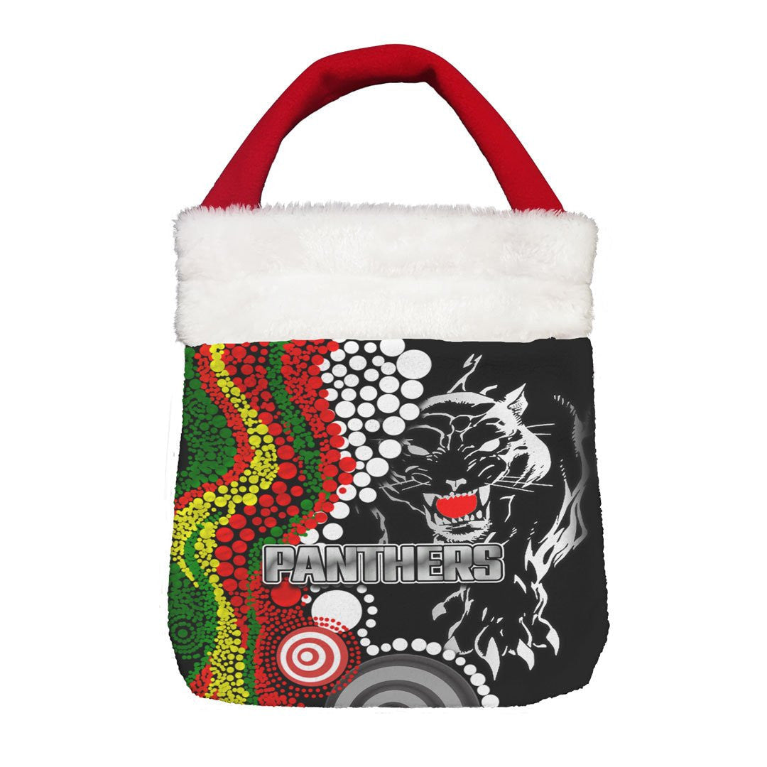 Vibe Hoodie Bag - Penrith Panthers Indigenous Style - Rugby Team Christmas Gift Bag