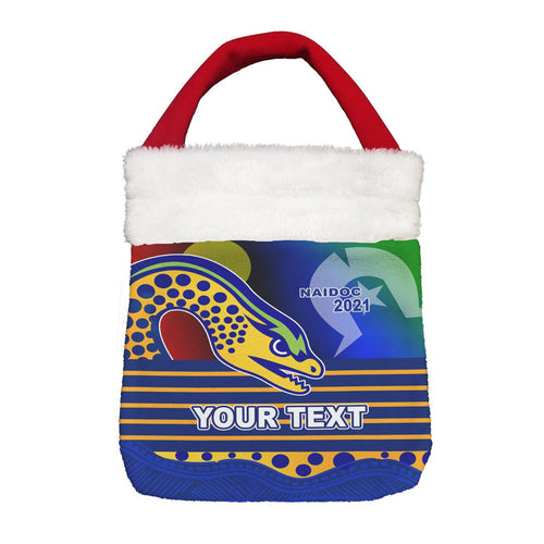Vibe Hoodie Bag - (Custom) Parramatta Eels Indigenous Naidoc 2021 - Rugby Team Christmas Gift Bag