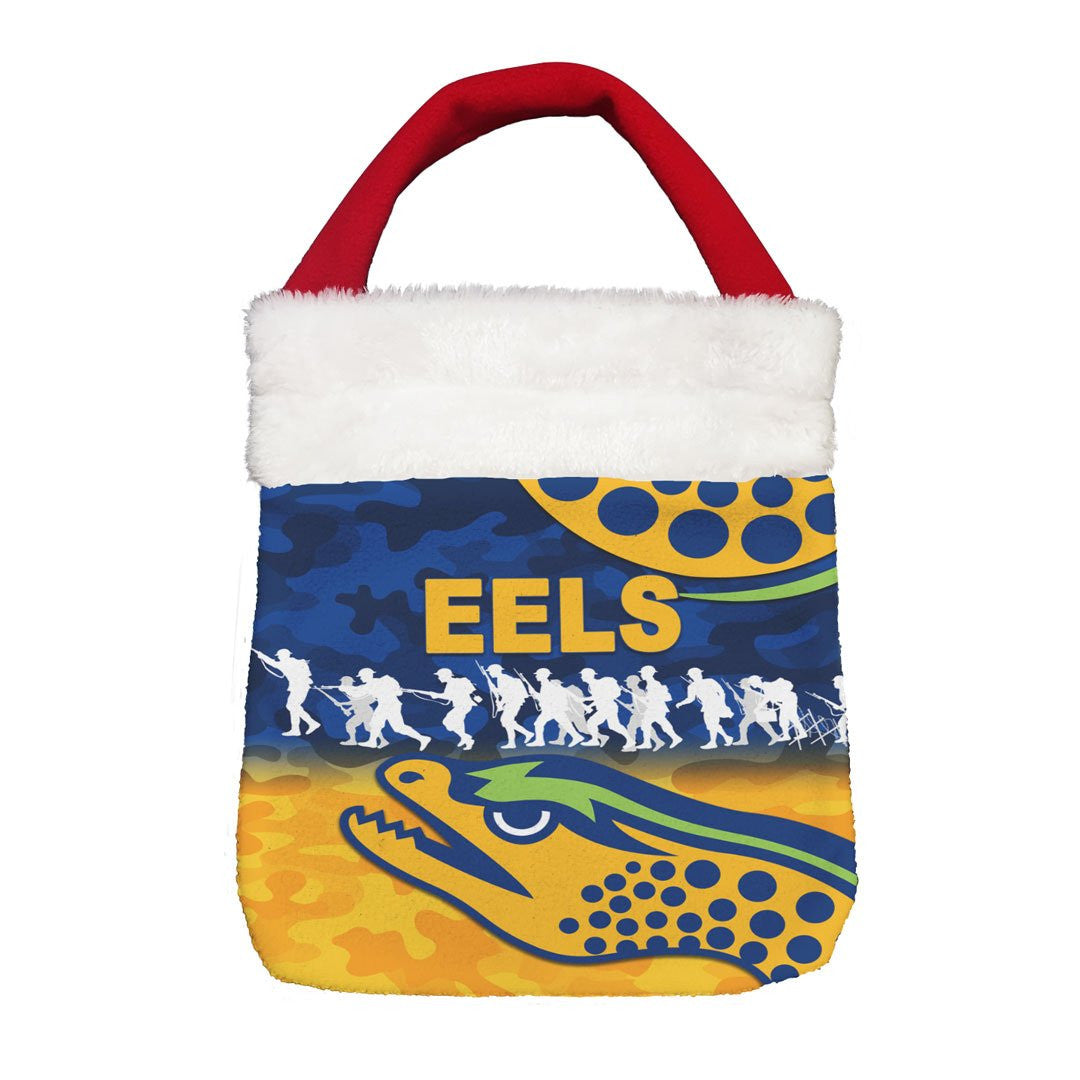 Vibe Hoodie Bag - Parramatta Eels Anzac Day - Rugby Team Christmas Gift Bag