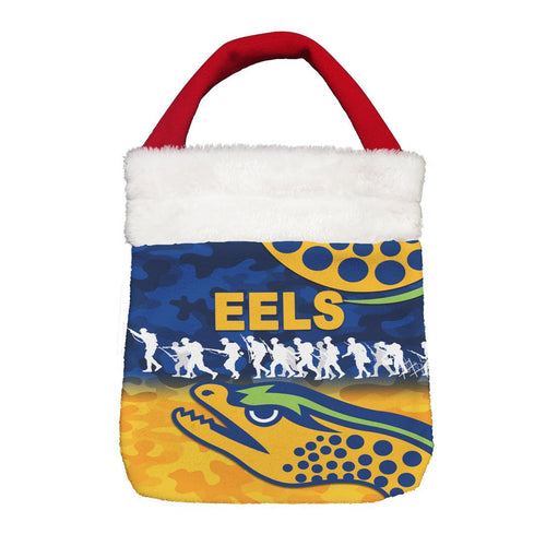 Vibe Hoodie Bag - Parramatta Eels Anzac Day - Rugby Team Christmas Gift Bag