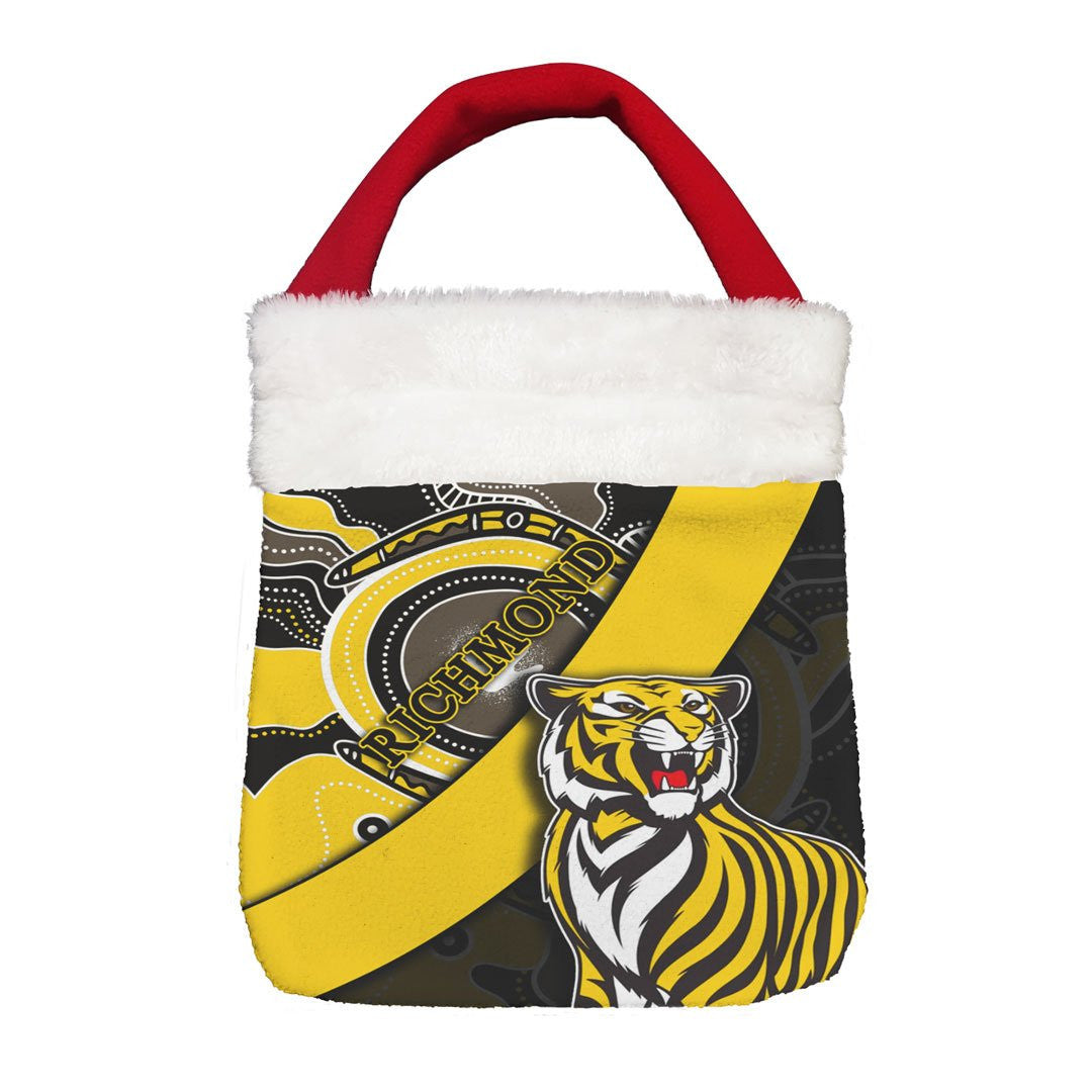 Vibe Hoodie Bag - Richmond Tigers Indigenous Special - Football Team Christmas Gift Bag